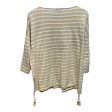 Elba Tunic Sweater Designer By Lilly Pulitzer In Heathered Coastal Shell Stripe, Size: XS Fashion