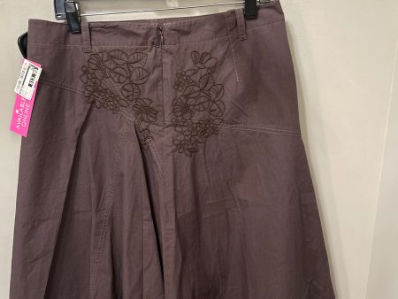 Skirt Midi By Athleta In Brown, Size: 8 For Cheap