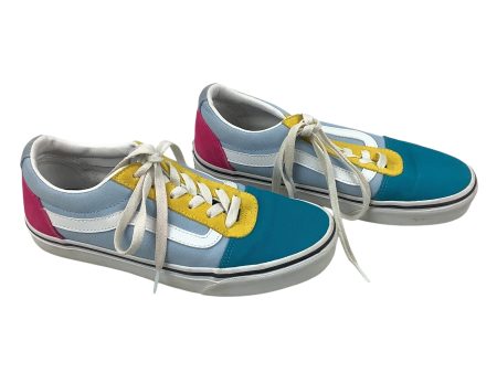 Shoes Sneakers By Vans In Multi-colored, Size: 8 For Discount