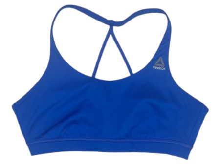 Athletic Bra By Reebok In Blue, Size:L Supply