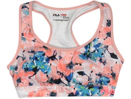 Athletic Bra By Fila In Peach, Size:L Cheap