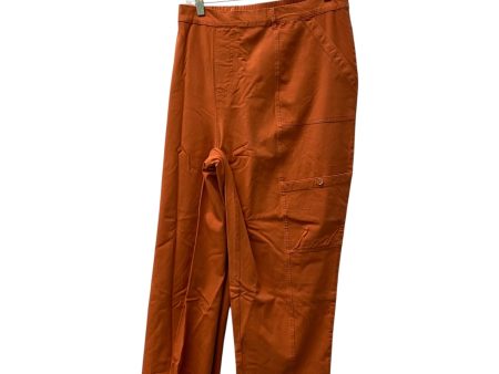 Pants Cargo & Utility By Any Body In Orange, Size:22 For Discount