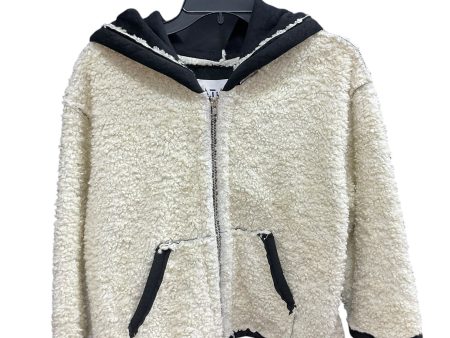 Jacket Fleece By Clothes Mentor In Cream, Size: S Discount