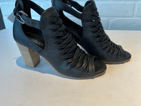 Shoes Heels Block By Charles By Charles David In Black, Size: 9 on Sale