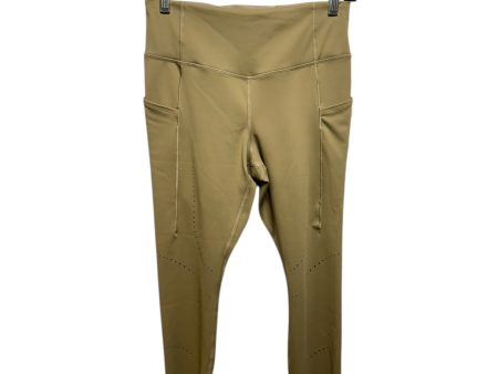 Athletic Capris By Brooks In Tan, Size: M on Sale