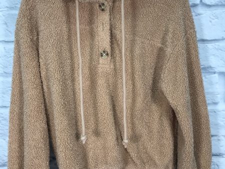 Sweatshirt Hoodie By Current Air In Brown, Size: Xs Online