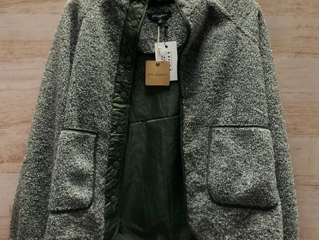 Jacket Faux Fur & Sherpa By Clothes Mentor In Green, Size: S Fashion