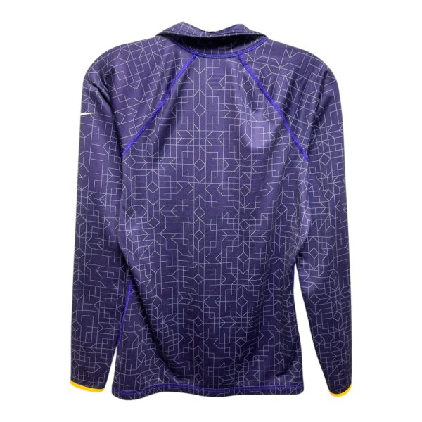 Athletic Top Long Sleeve Collar By Nike Apparel In Multi-colored, Size: M Online