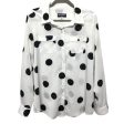 Blouse Designer By Karl Lagerfeld In Black & White, Size: M For Discount