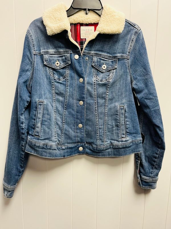 Jacket Denim By Torrid In Blue Denim, Size: M Sale