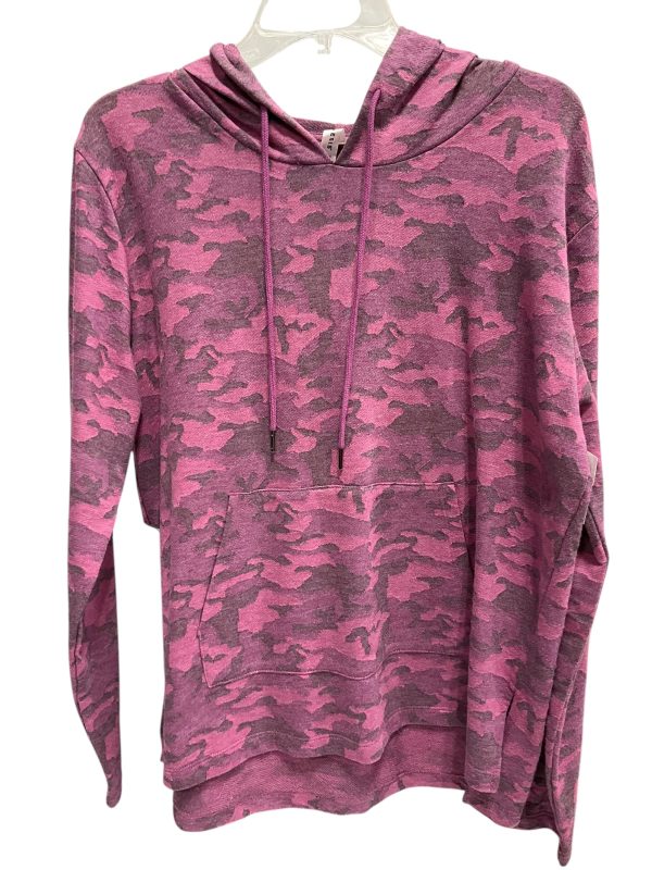 Sweatshirt Hoodie By Clothes Mentor In Camoflauge, Size: M Sale