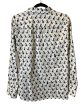 Blouse Long Sleeve By Talbots In Black & White, Size: S For Cheap