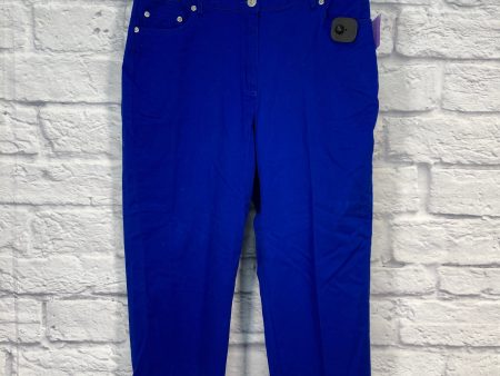 Blue Pants Dress Ruby Rd, Size 8 Online Hot Sale