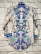 Blue & Purple Top Long Sleeve Clothes Mentor, Size Xs Fashion