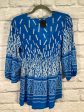 Blue & White Top Long Sleeve Designer Yumi Kim, Size M For Cheap