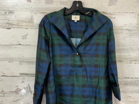 Blouse 3 4 Sleeve By Tuckernuck In Blue & Green, Size: Xxs Online now