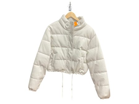 Jacket Puffer & Quilted By Fabrik In Ivory, Size: M Online