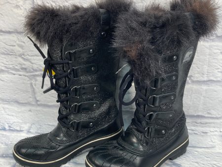 Boots Designer By Sorel In Black, Size: 6 Online Hot Sale