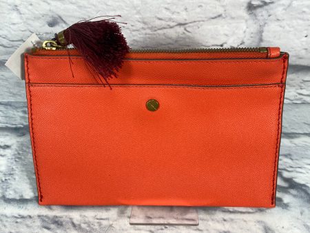 Clutch Leather By J. Crew, Size: Medium Fashion