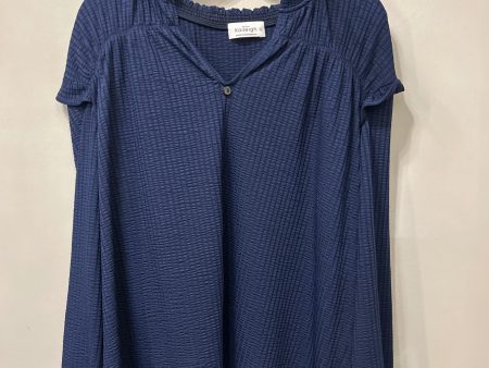 Top 2pc 3 4 Sleeve By Kaleigh In Blue, Size: Xl For Sale