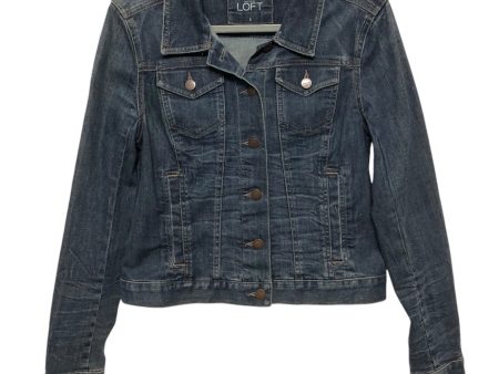 Jacket Denim By Loft In Blue Denim, Size: S Supply