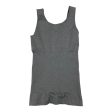 Tank Top By Clothes Mentor In Grey, Size: M on Sale