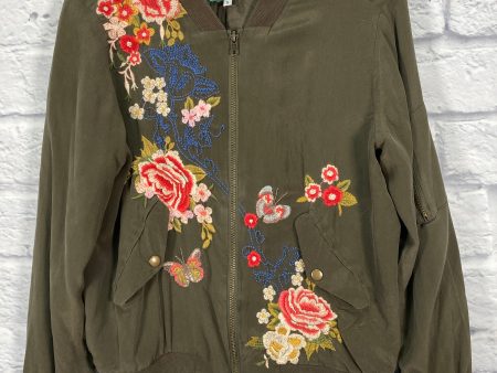 Jacket Designer By Johnny Was In Green, Size: S Online Hot Sale