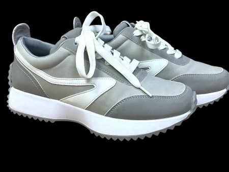 Shoes Sneakers By Dolce Vita In Grey & White, Size: 8 For Cheap