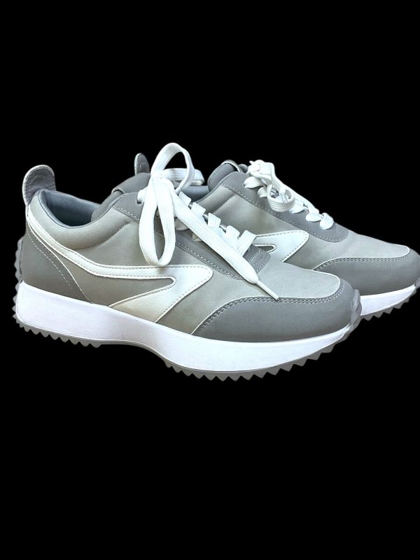 Shoes Sneakers By Dolce Vita In Grey & White, Size: 8 For Cheap