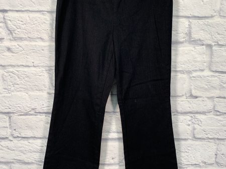 Black Denim Pants Wide Leg Rag And Bone, Size 10 Cheap